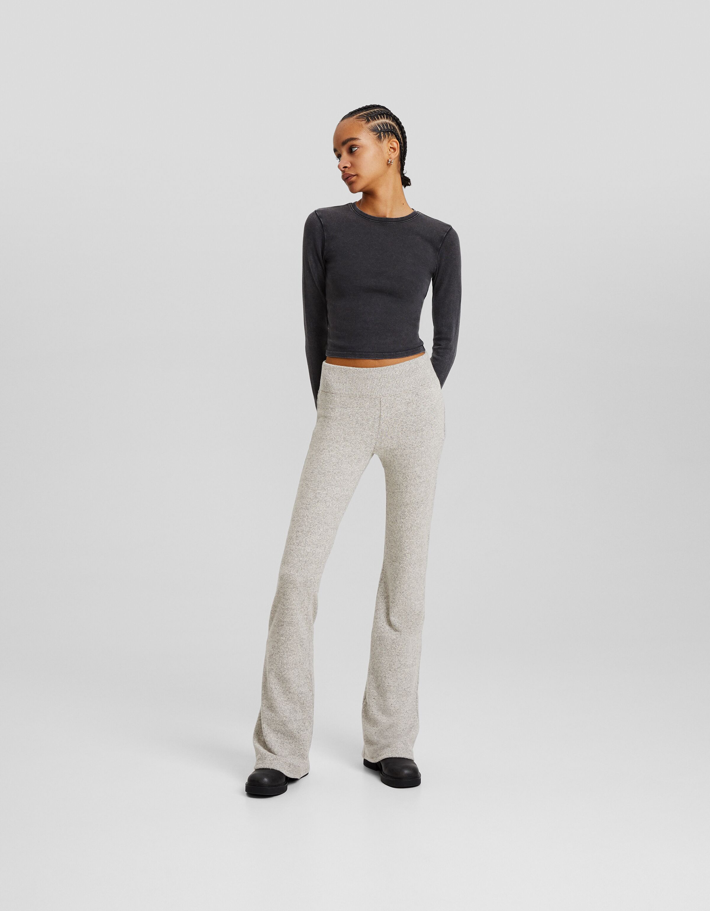 Bershka pantalon flare store