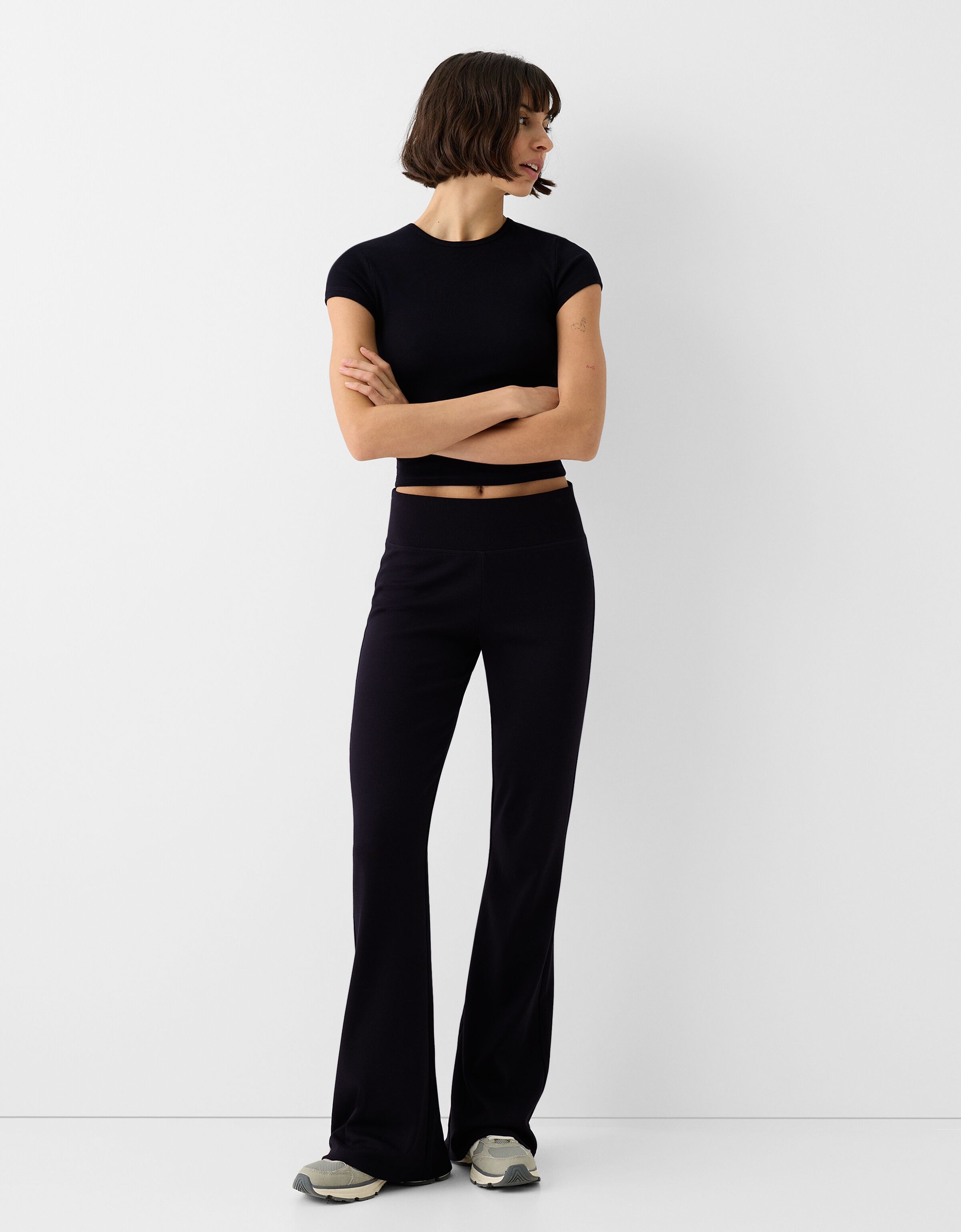 Bershka pantalon flare store