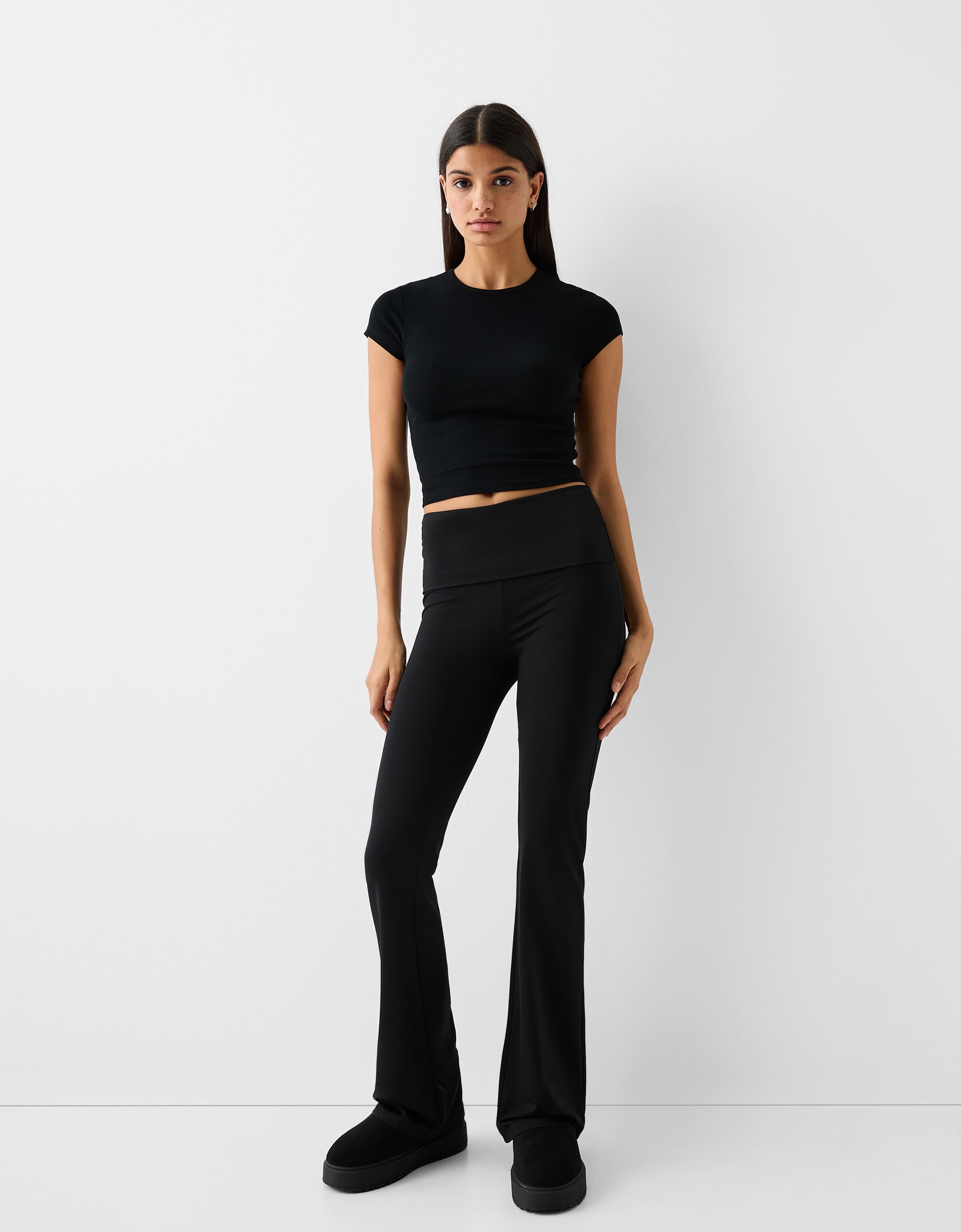 AMI PARIS - flared trousers in black wool fabric – LE LABO STORE