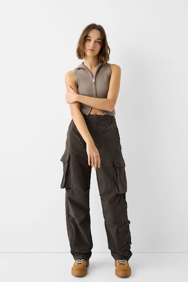 womens cargo pants size 10 long