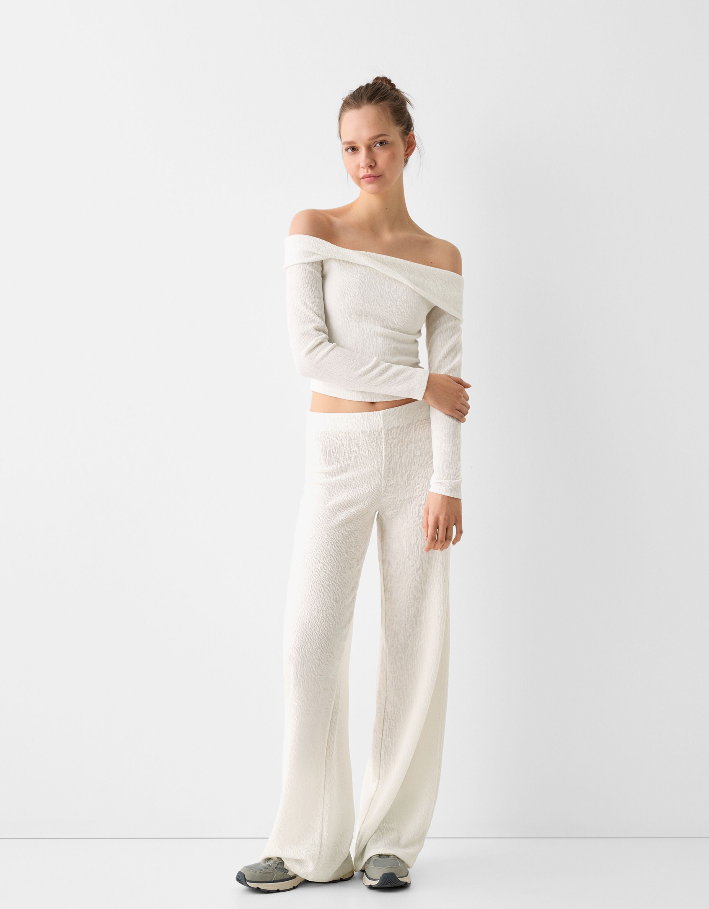 Bershka pantalon 2025 large
