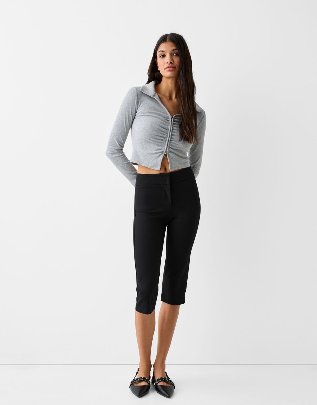 Capri trousers - Trousers - Women