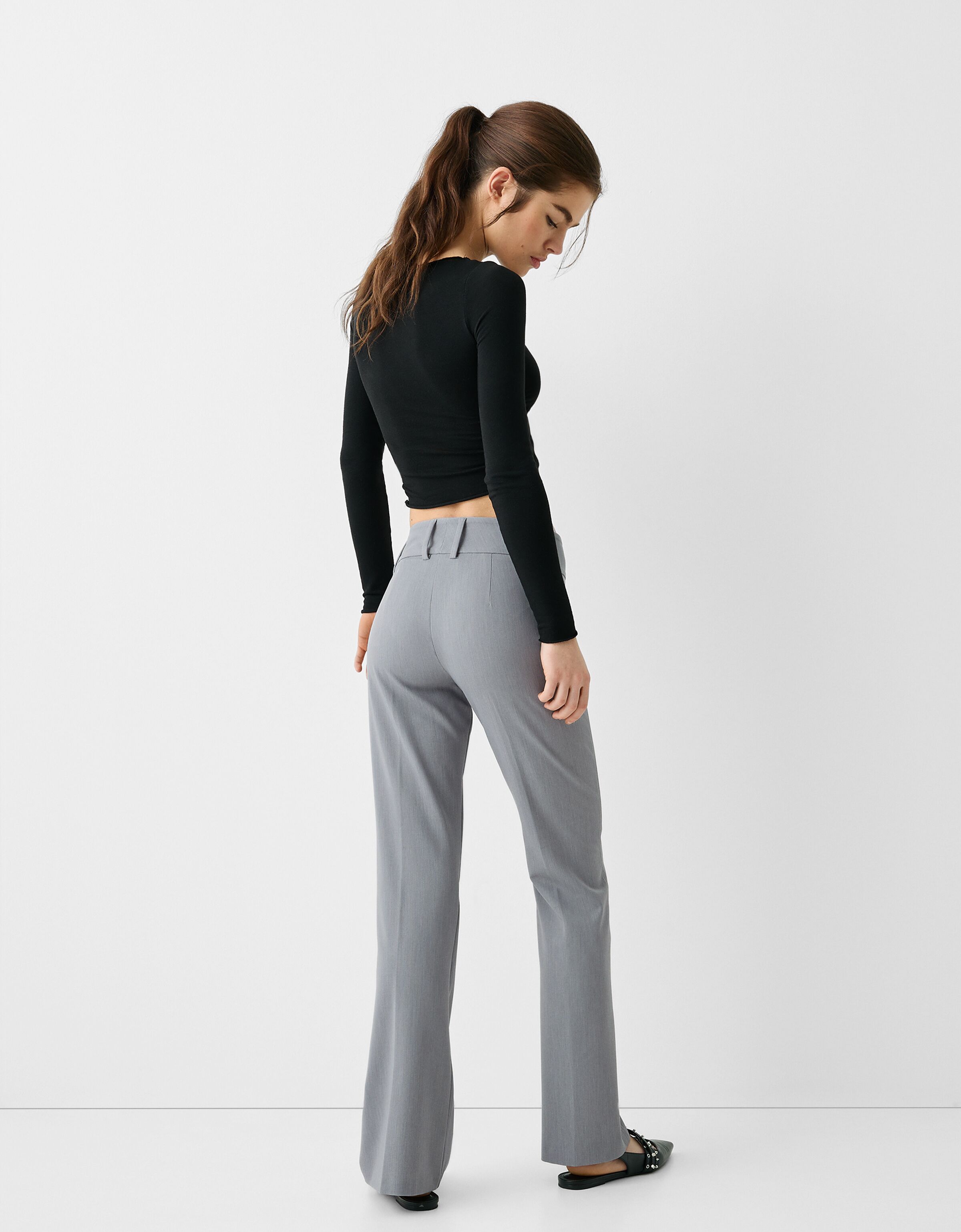 Pantalon best sale flare bershka