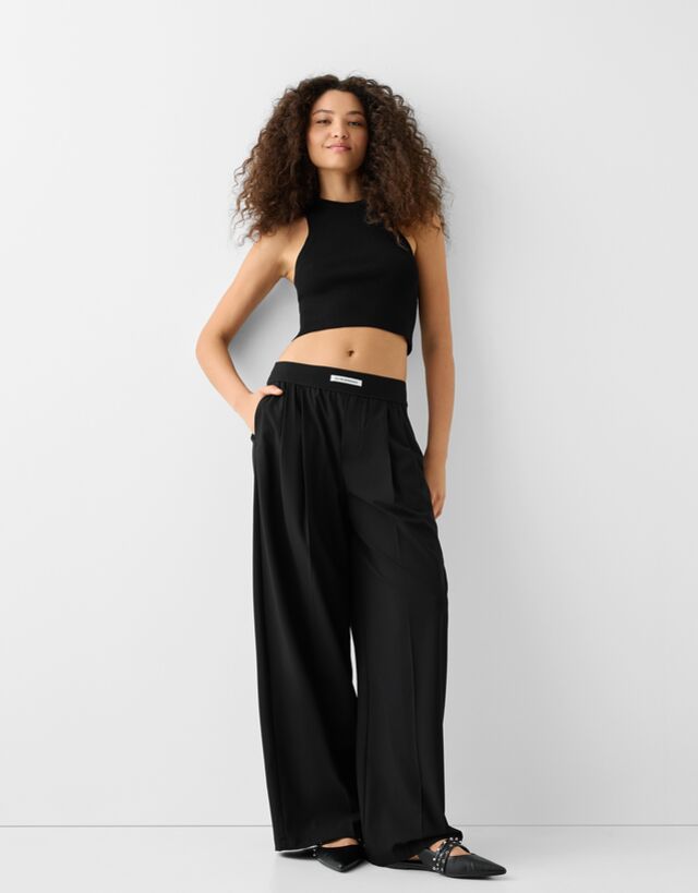 Tallas bershka mujer 2025 pantalon
