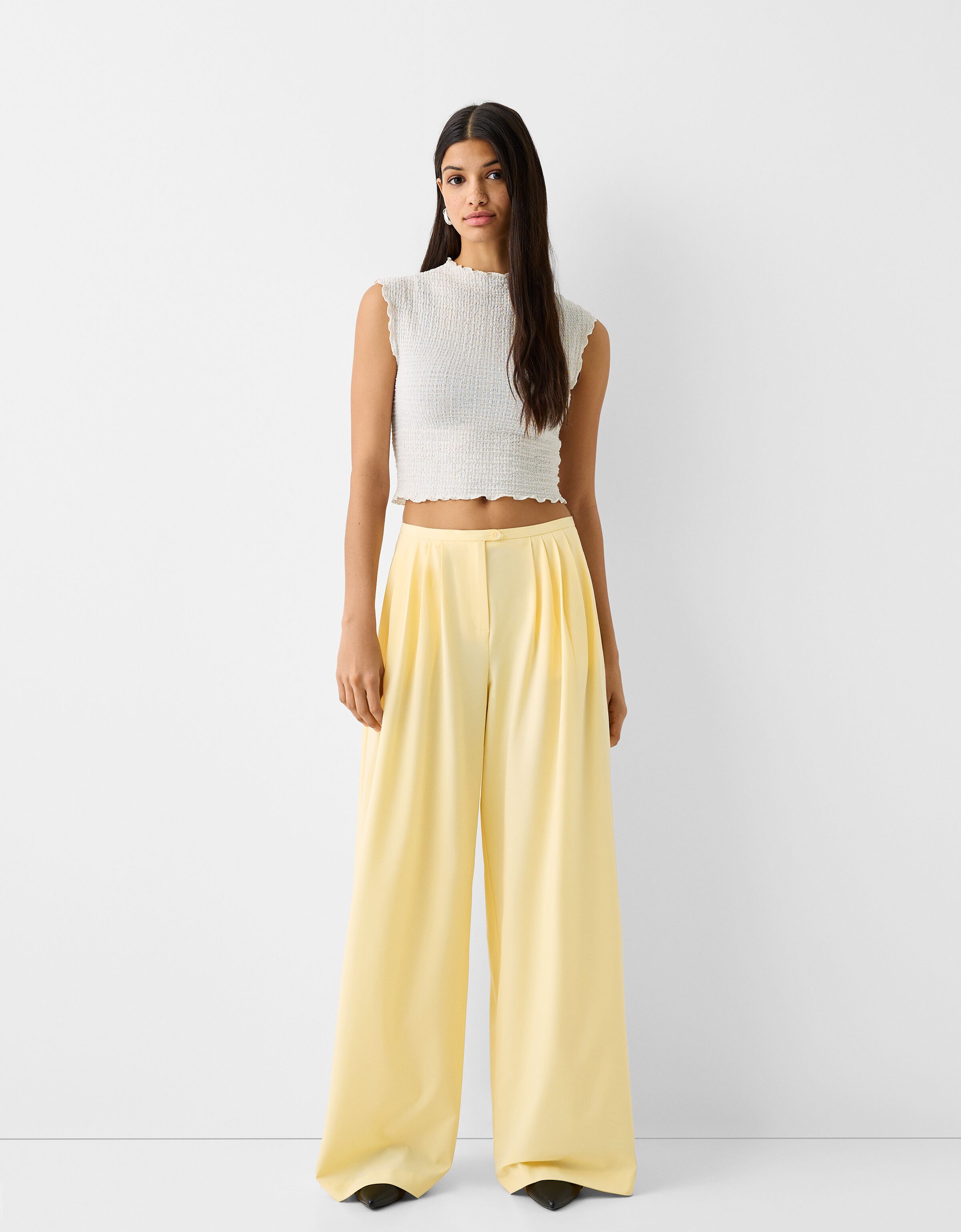 Jupe hotsell jaune bershka