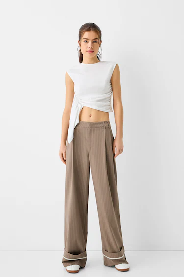 Pantalones grises de mujer, Nueva Colección Online