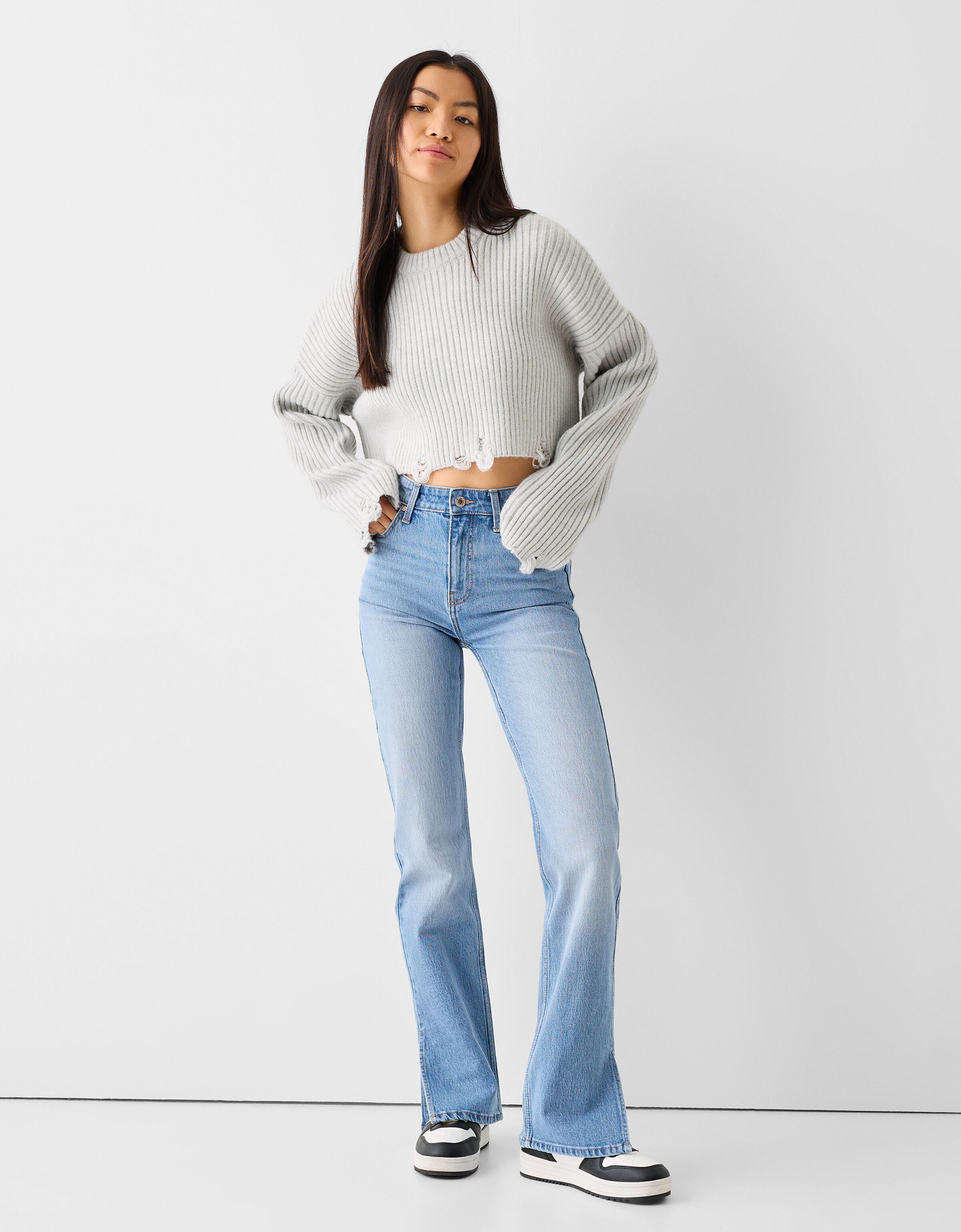 Jeans rectos para discount mujer