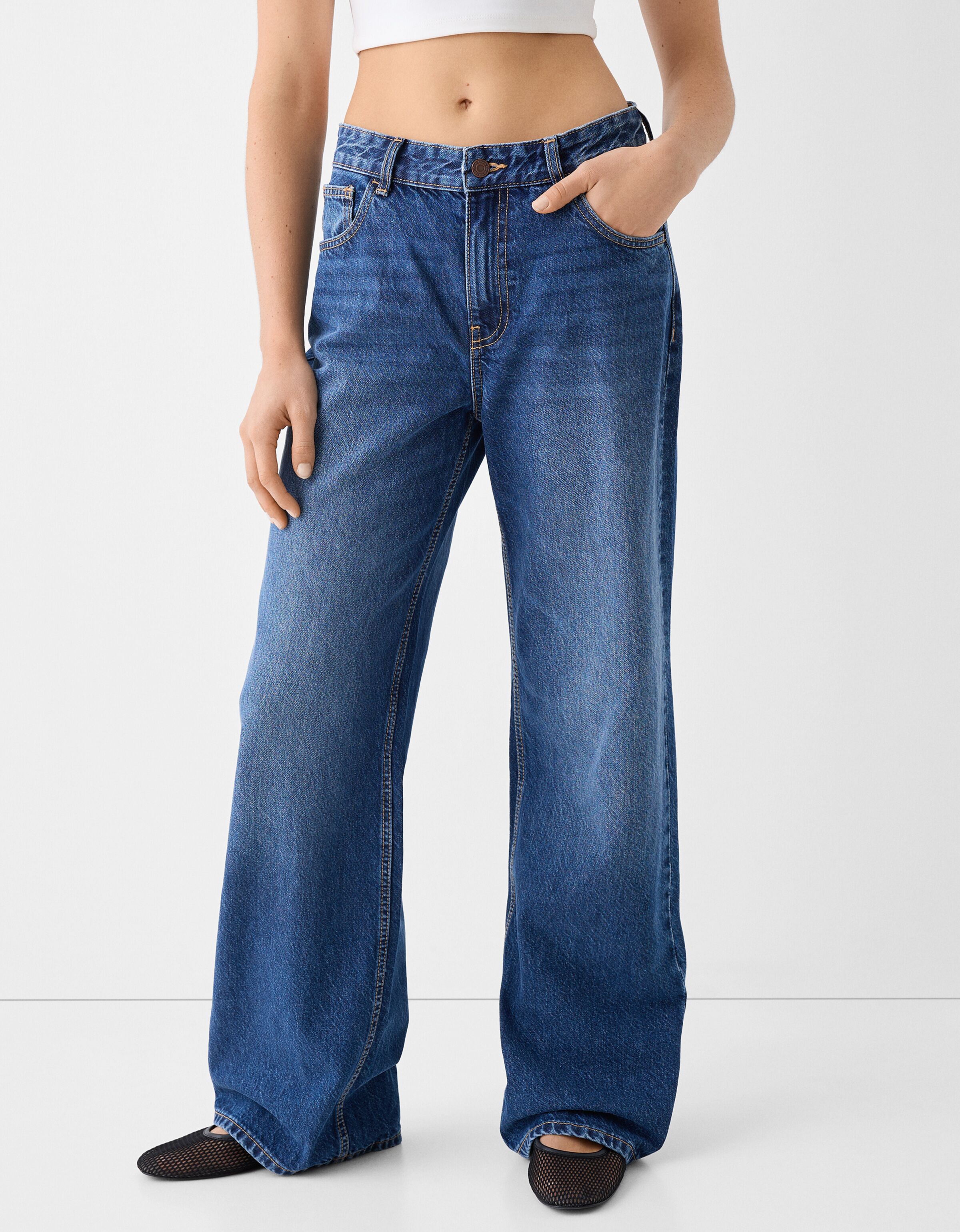 Misses wide deals leg jeans