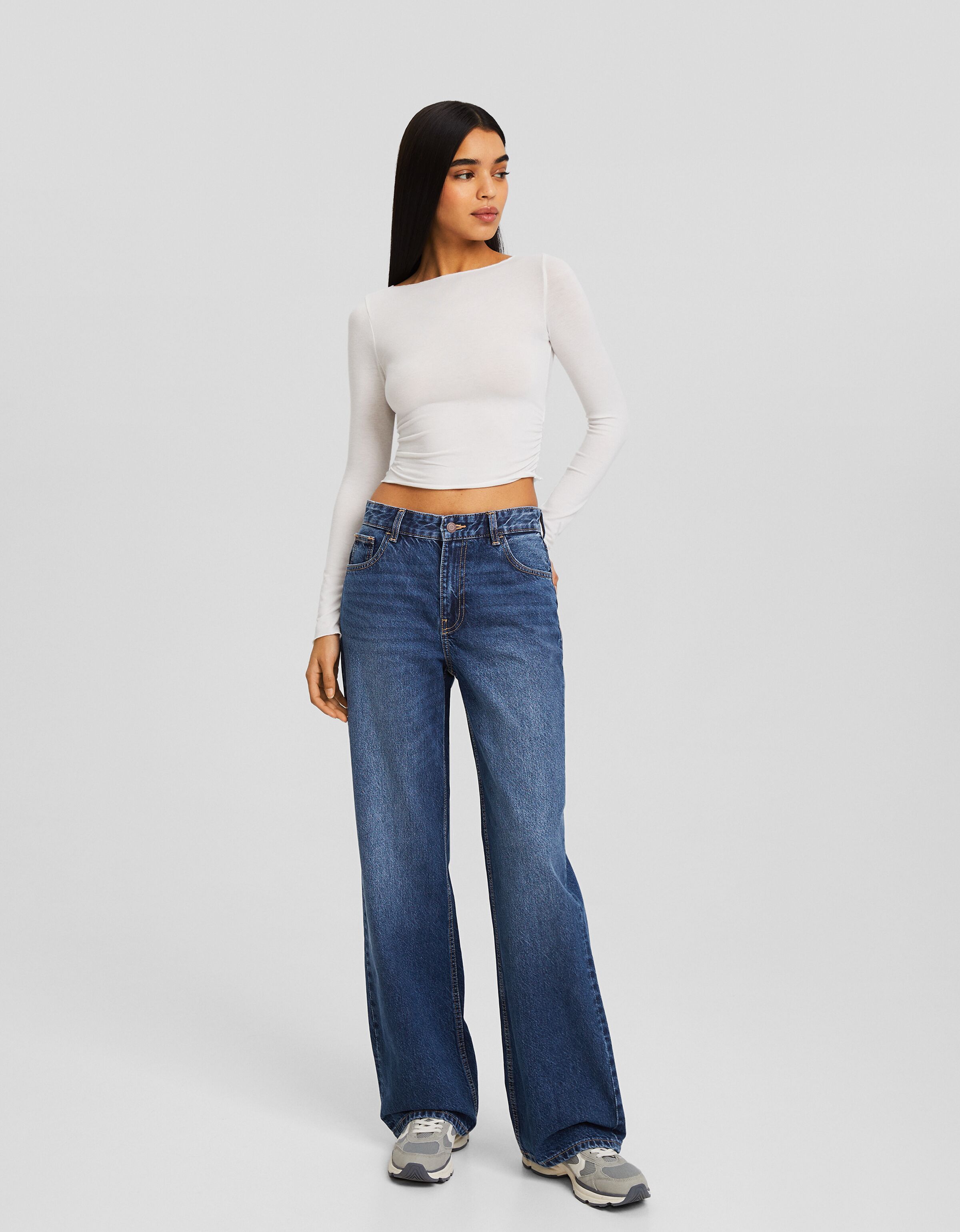 90's jeans clearance bershka