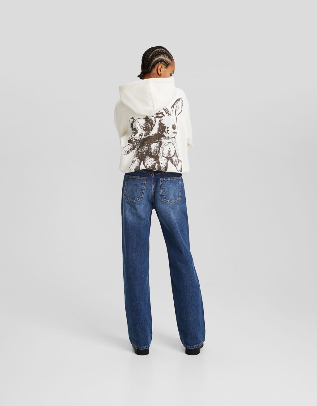 Wide-leg ’90s jeans-Blue-2