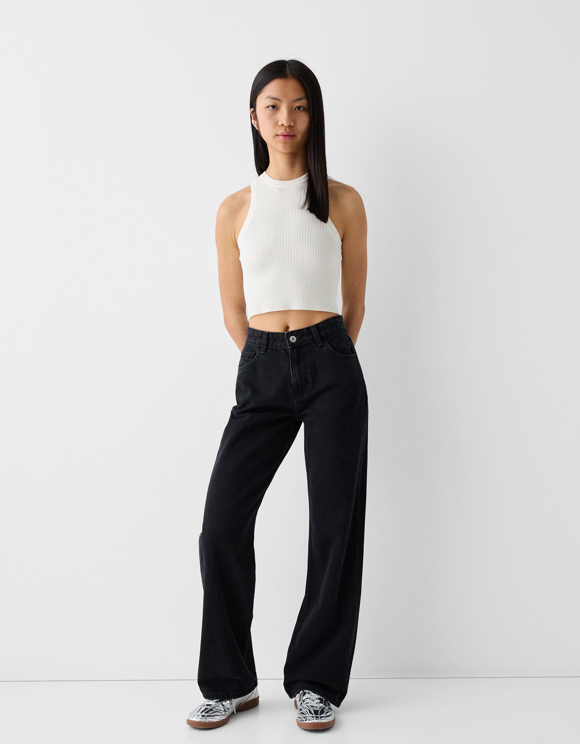 Jeans topolino bershka top