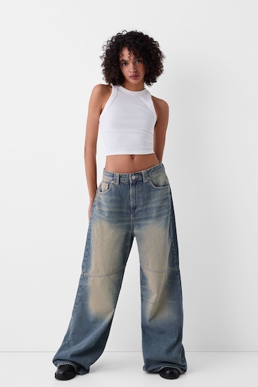 Wide-leg jeans - Pants - BSK Teen