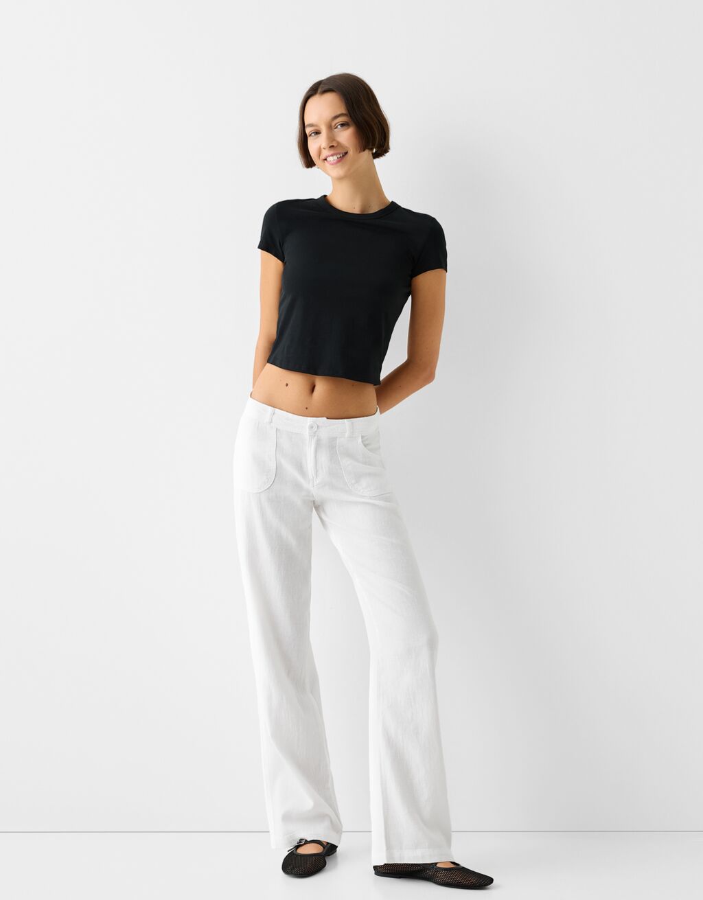 Linen blend pants - New - Women