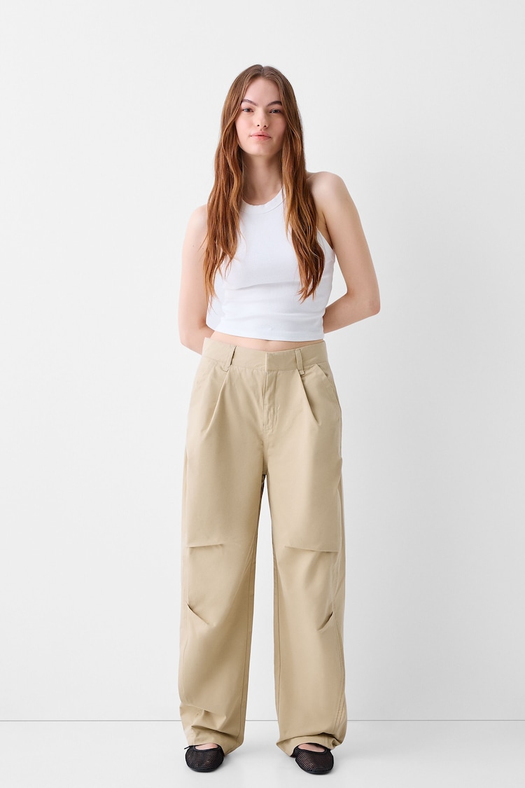 Balloon fit baggy trousers