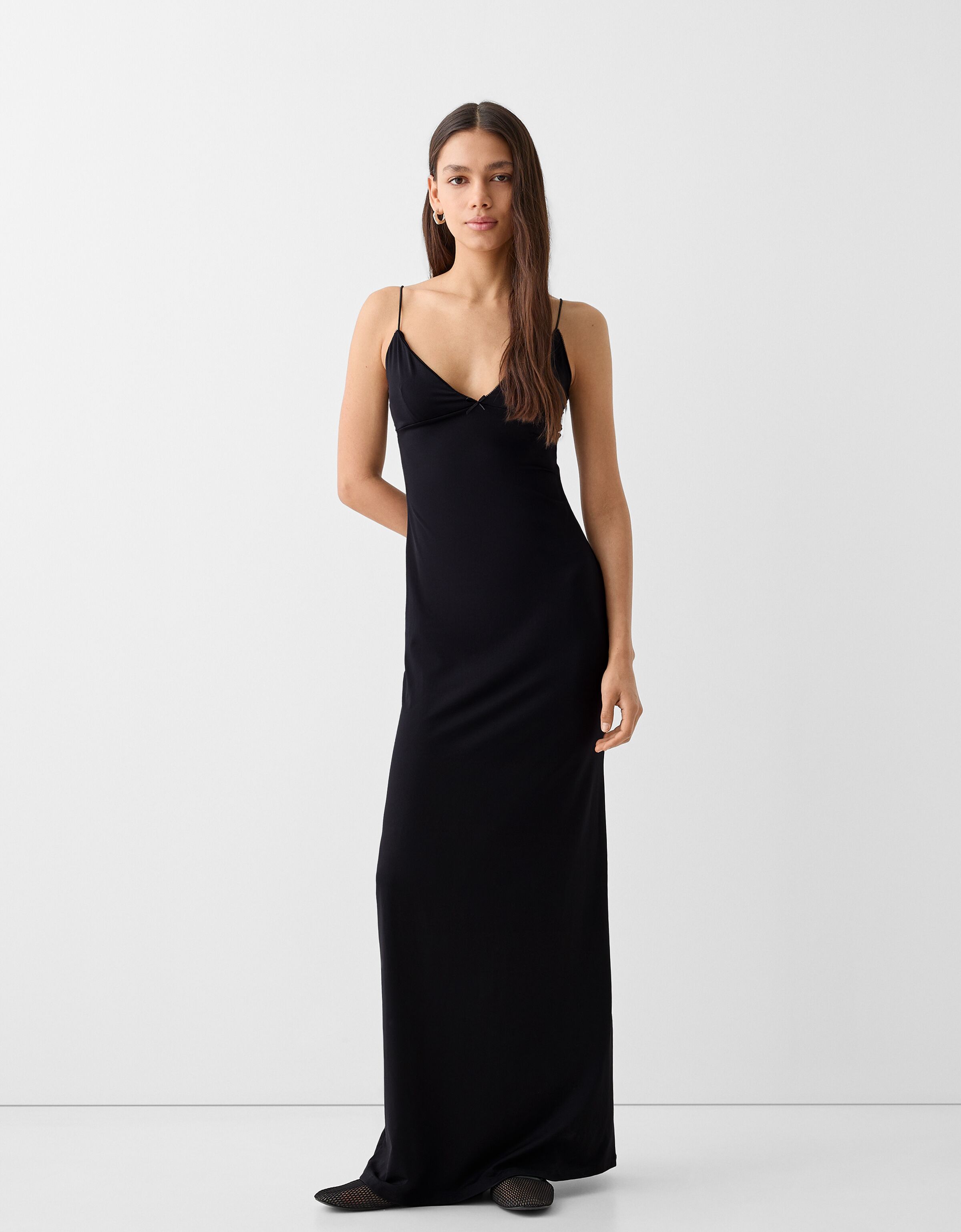 EMBROIDERED NET DRESS - 5417 - L / 3 Piece | Net dress design, Net dress,  Petite ball dresses