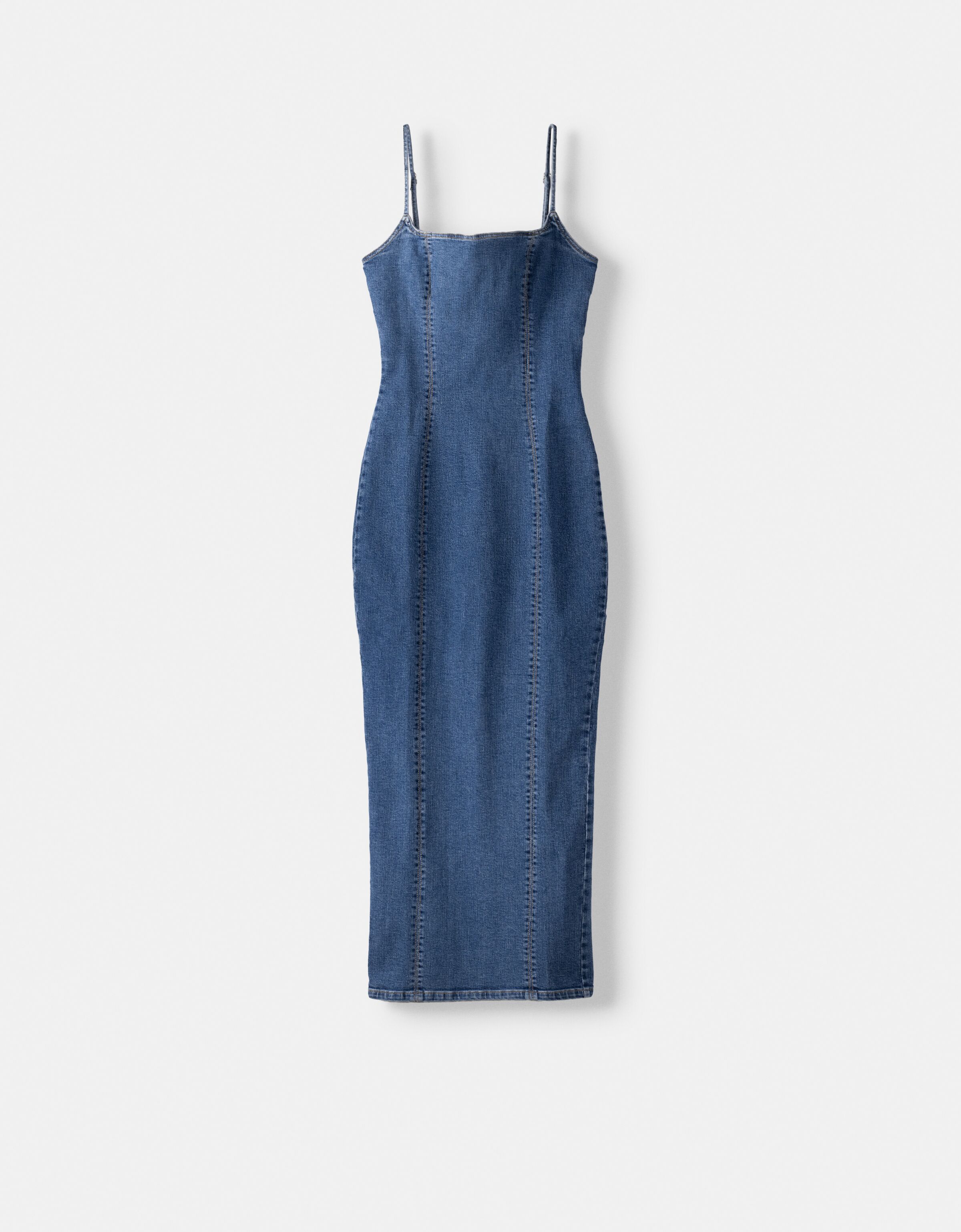 Bershka denim dress hotsell