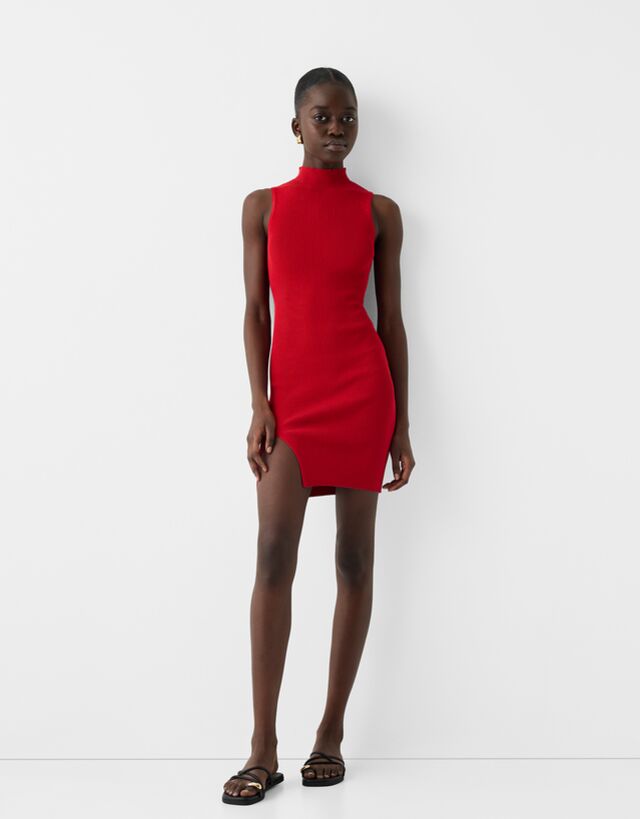 Bershka deals red dress