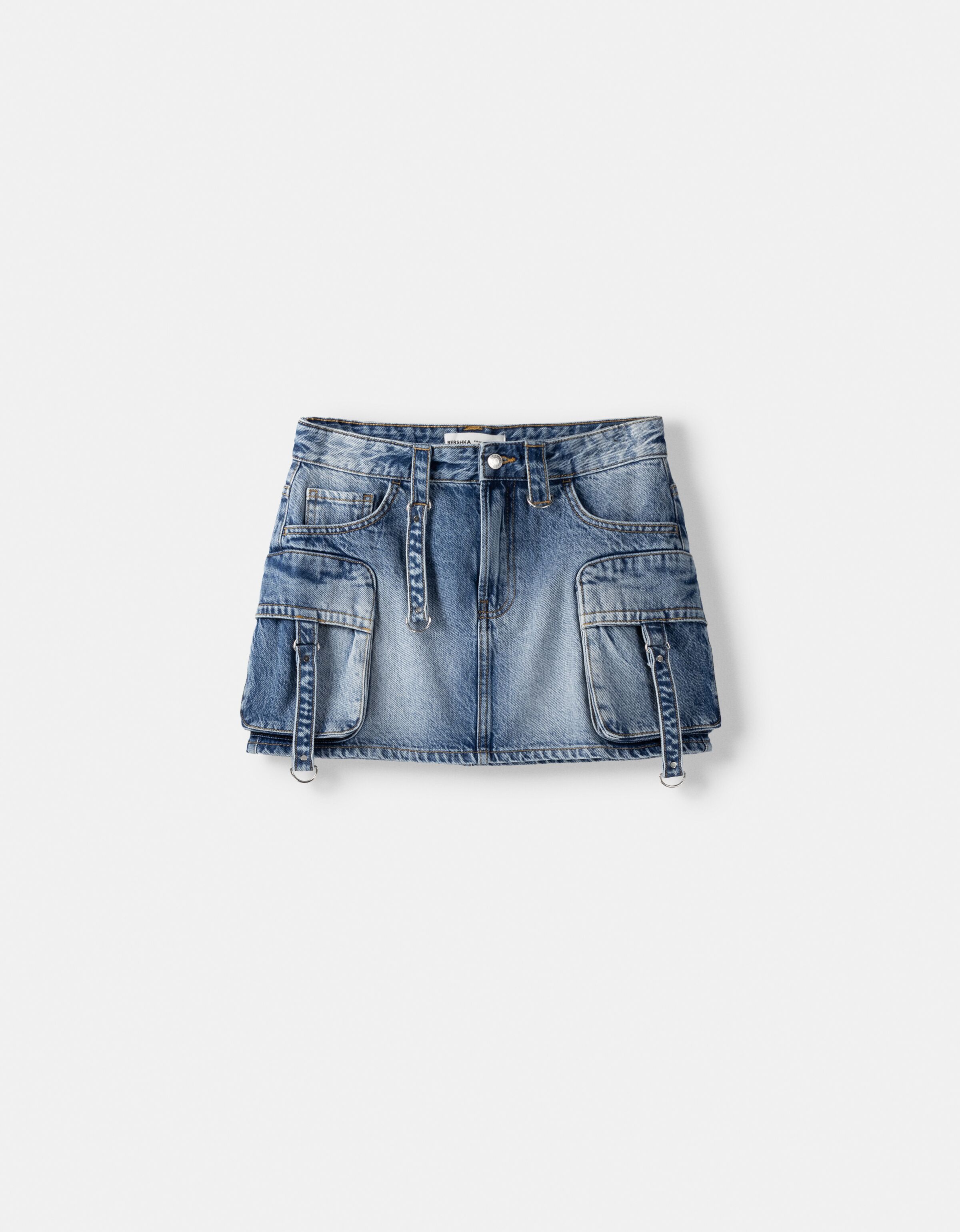 Cargo skirt bershka cheap