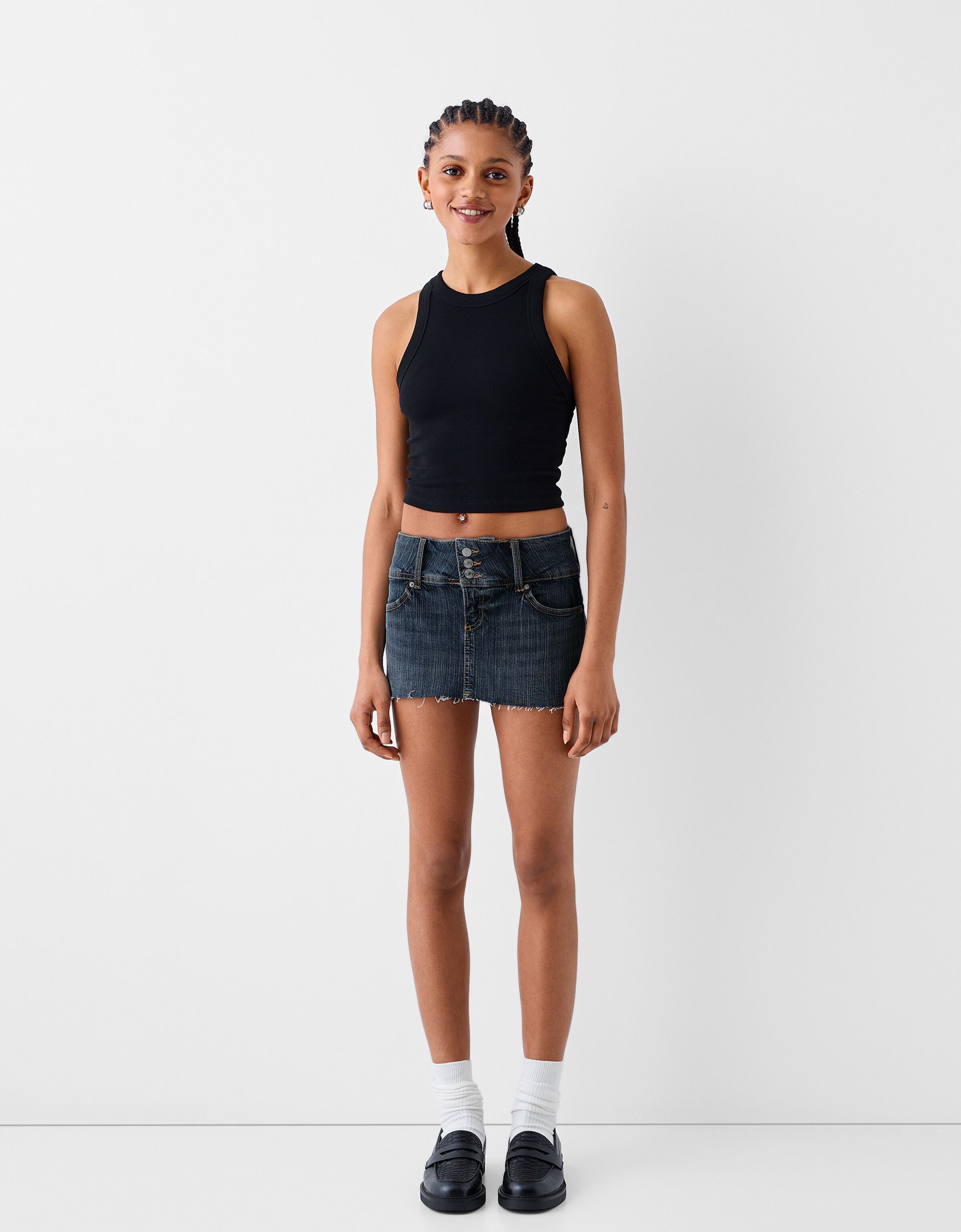 Saia calção bershka 2025