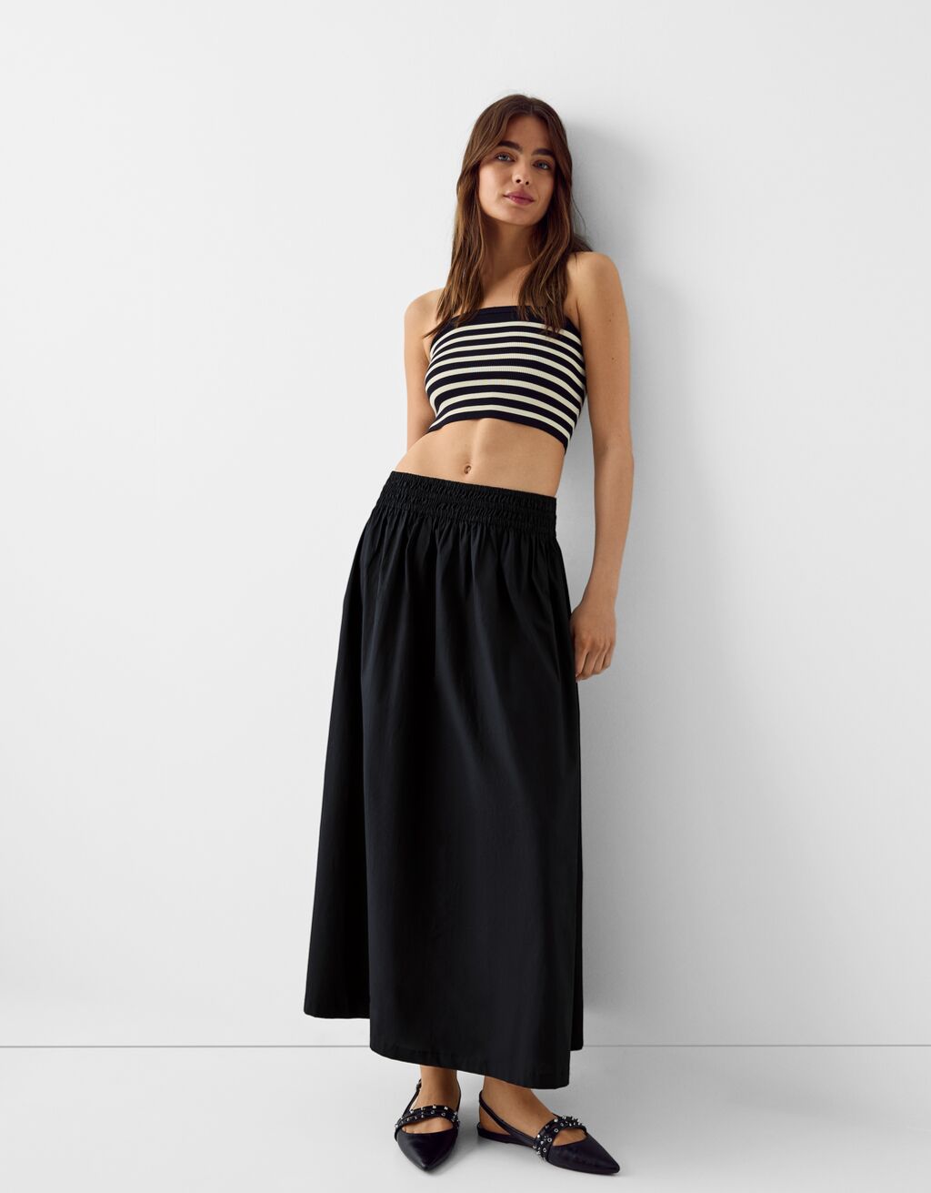 Gonne corte bershka hot sale
