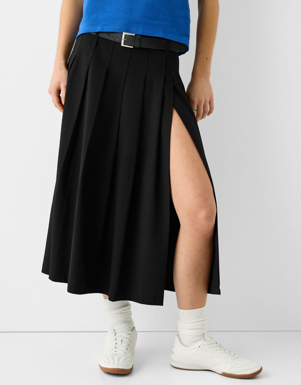 Halflange rok shop met split