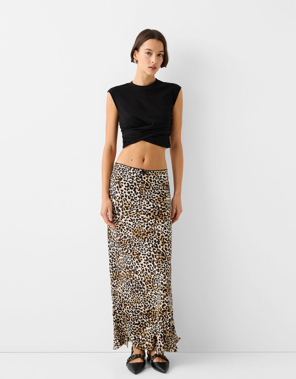 Jupe a carreaux bershka discount