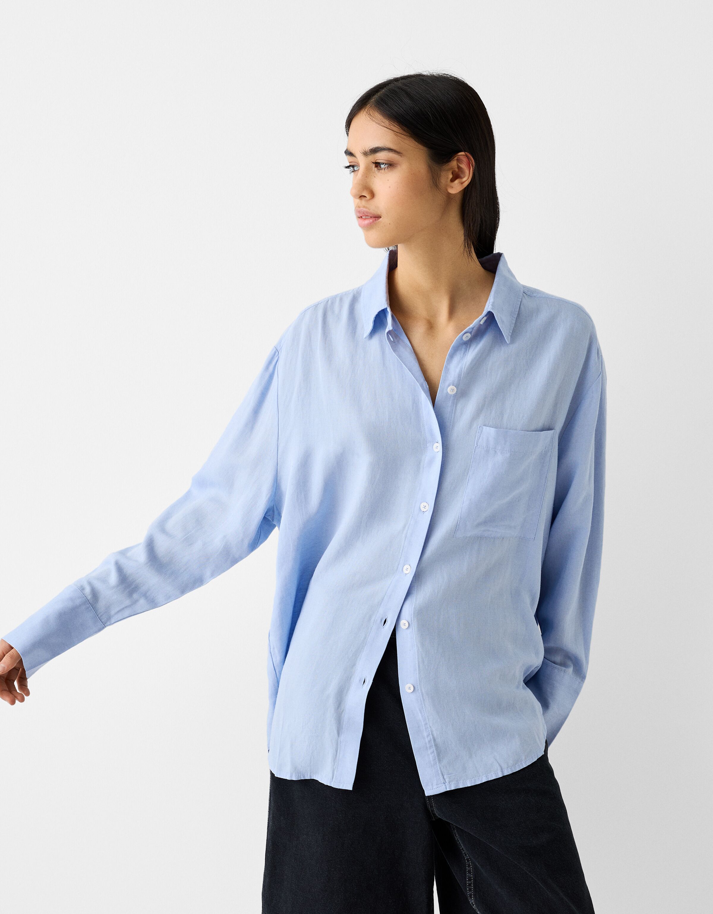 Women s Shirts and Blouses New Collection BERSHKA