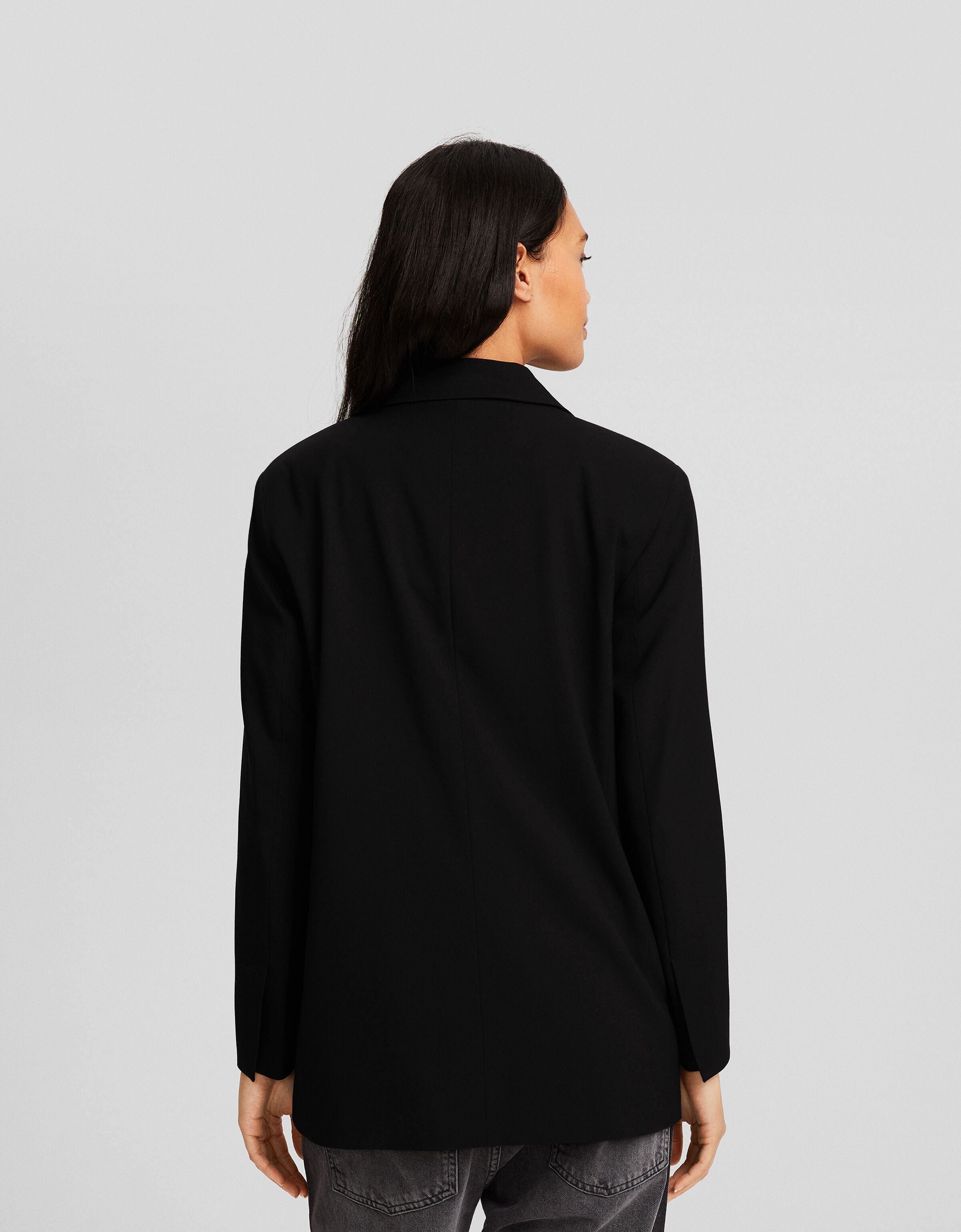 Bershka longline blazer 2025