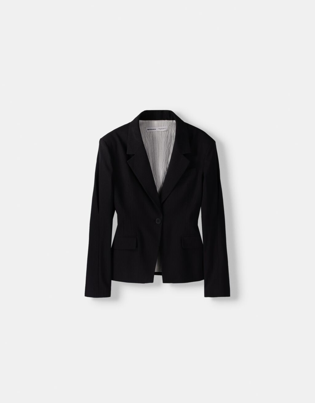 Tailored blazer-Black-4