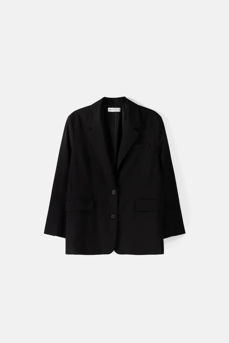 Blazer relaxed fit coupe masculine