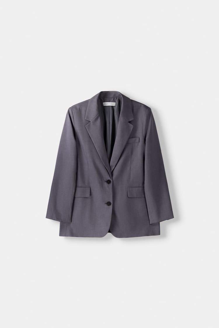 Blazer relaxed fit coupe masculine