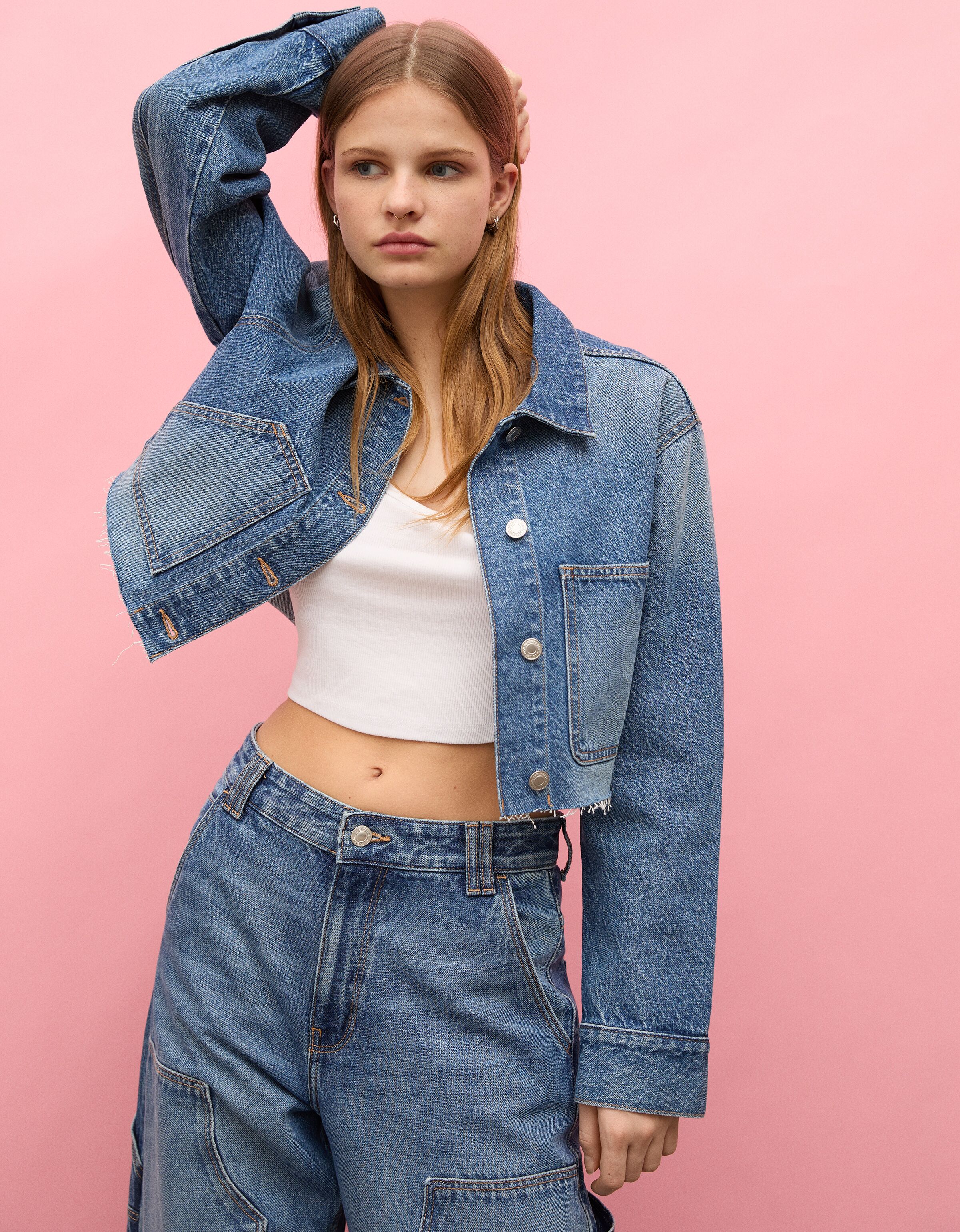 Bershka bsk 2025 girl jacket