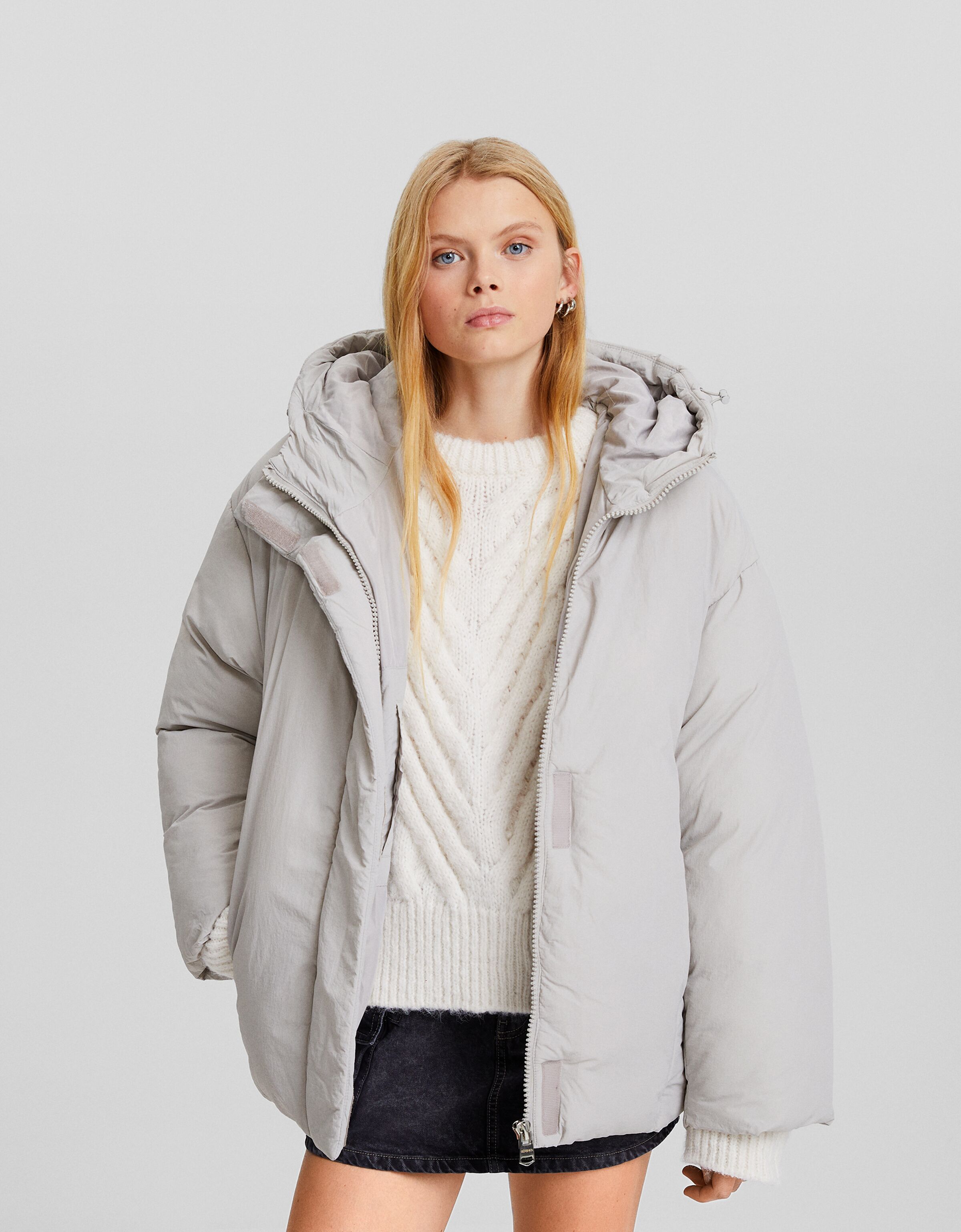 Kwd fur outlet hood coat