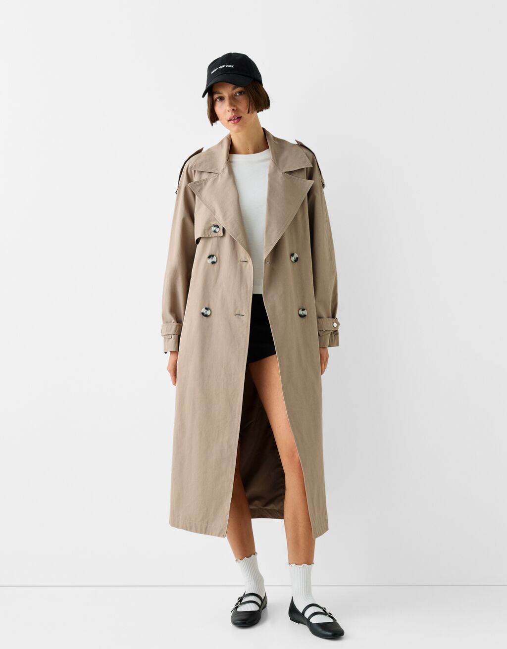 Baggy trench on sale coat