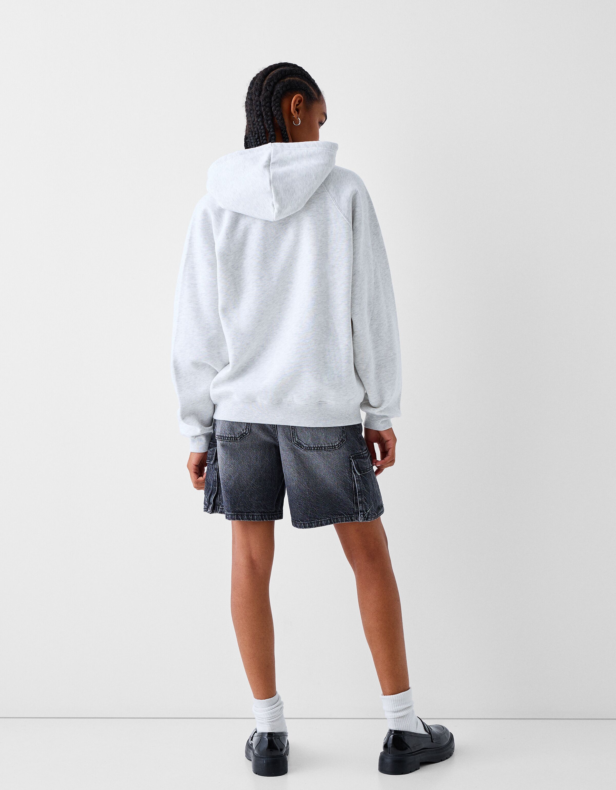 Zip-up hoodie - Sweatshirts and hoodies - BSK Teen | Bershka