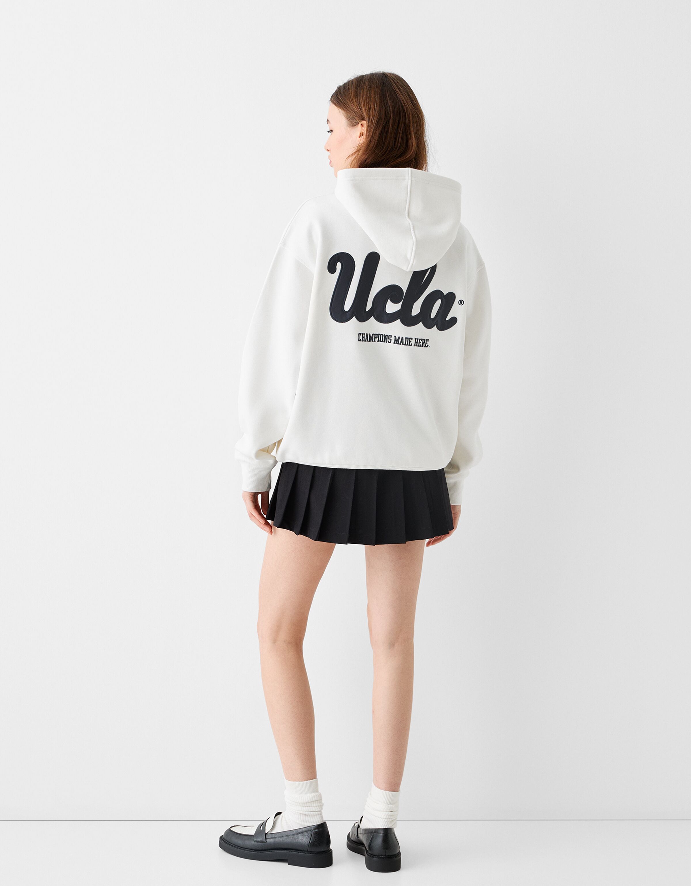 Ucla zip up clearance hoodie