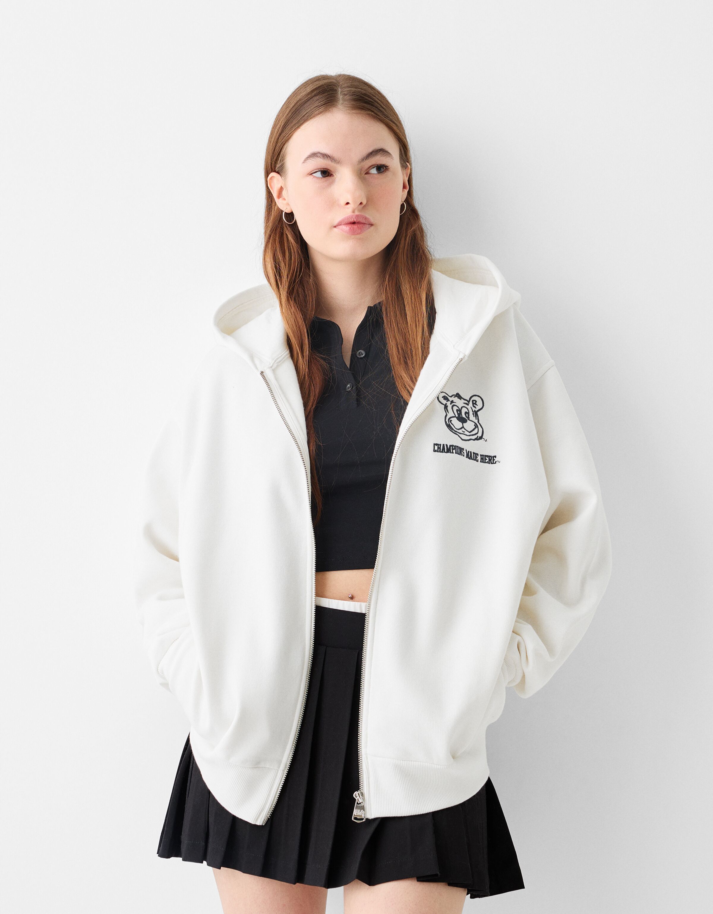 Ucla zip up best sale hoodie