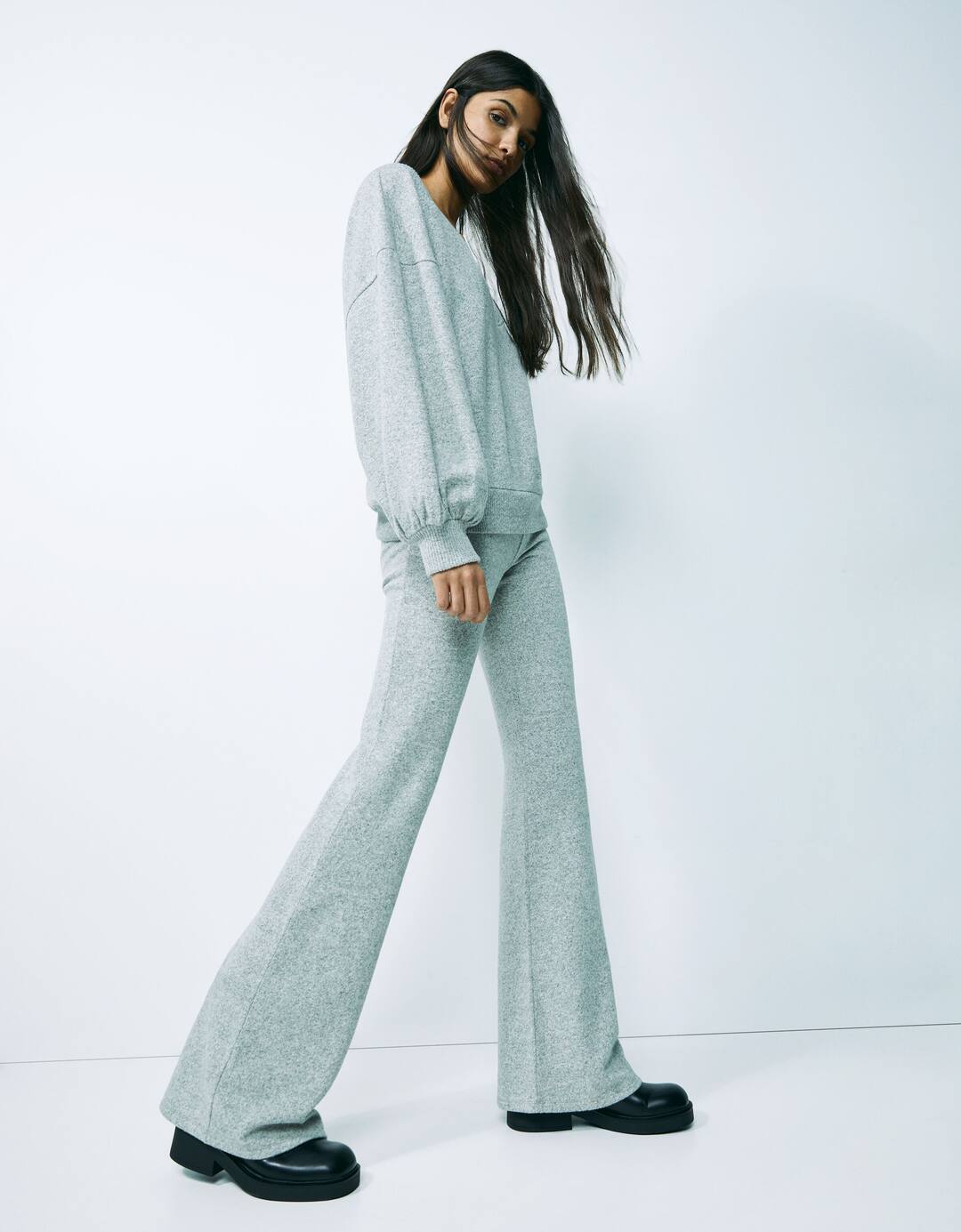 V-neck sweater