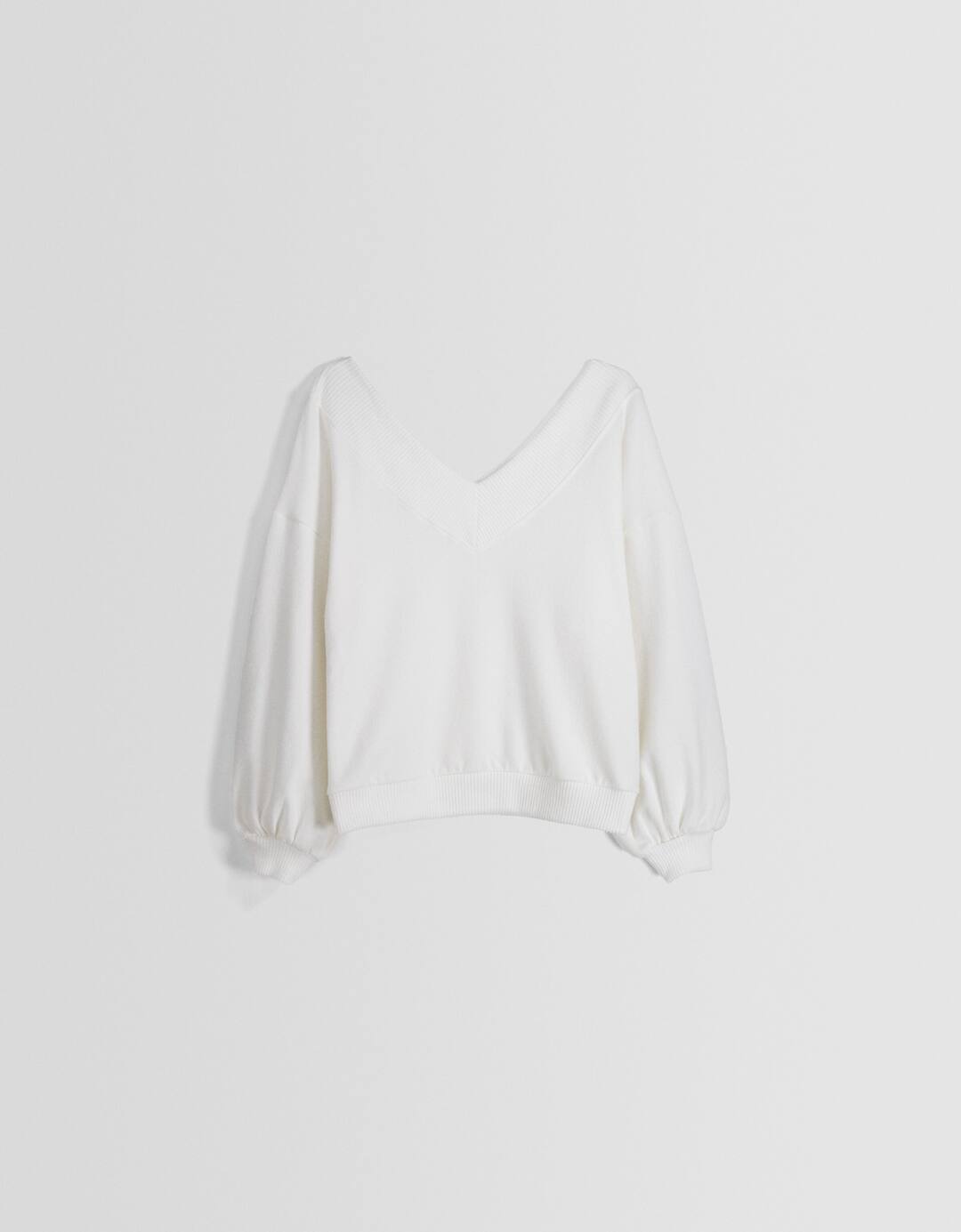Jersey cuello pico