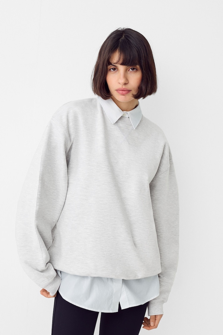 Interlock sweater