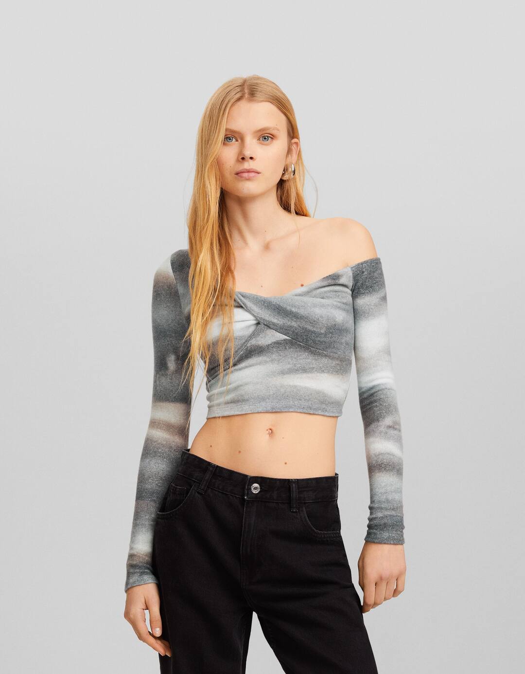 Knotted sweater