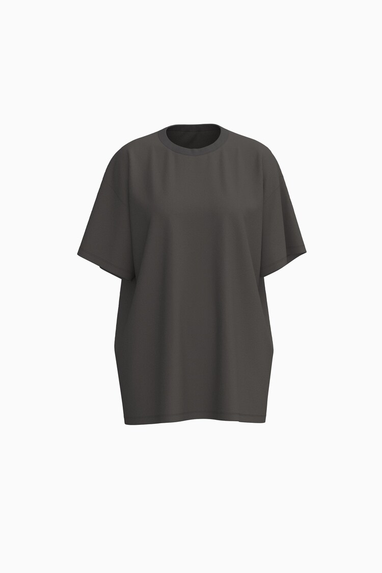 Rick & Morty print short sleeve oversize T-shirt