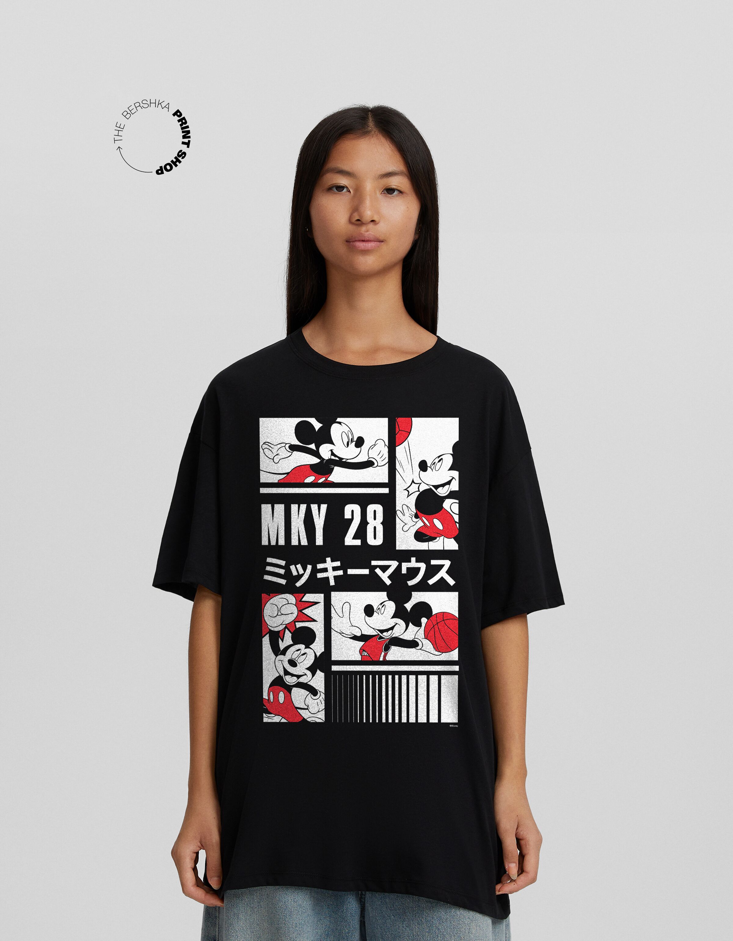 Mickey mouse shirt online dames