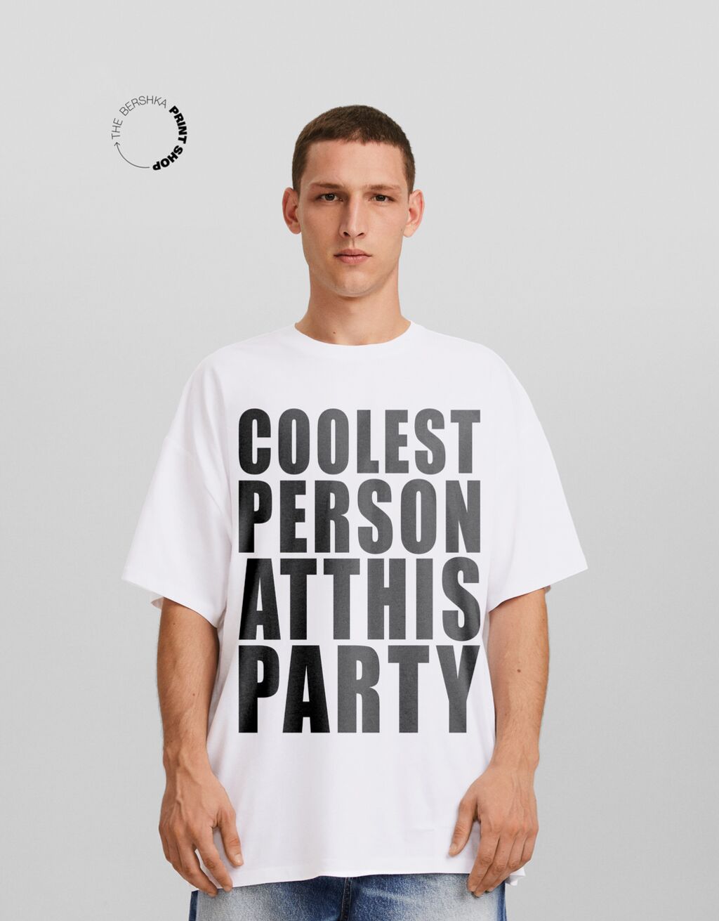 T shirt sales oversize femme bershka