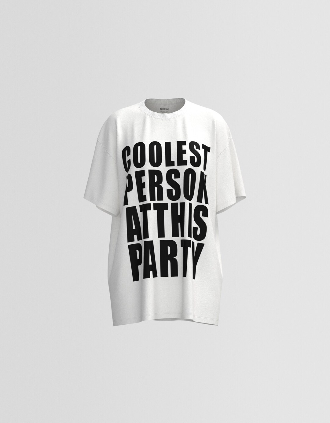 Oversize Trending Now T-shirt med korte ærmer og print