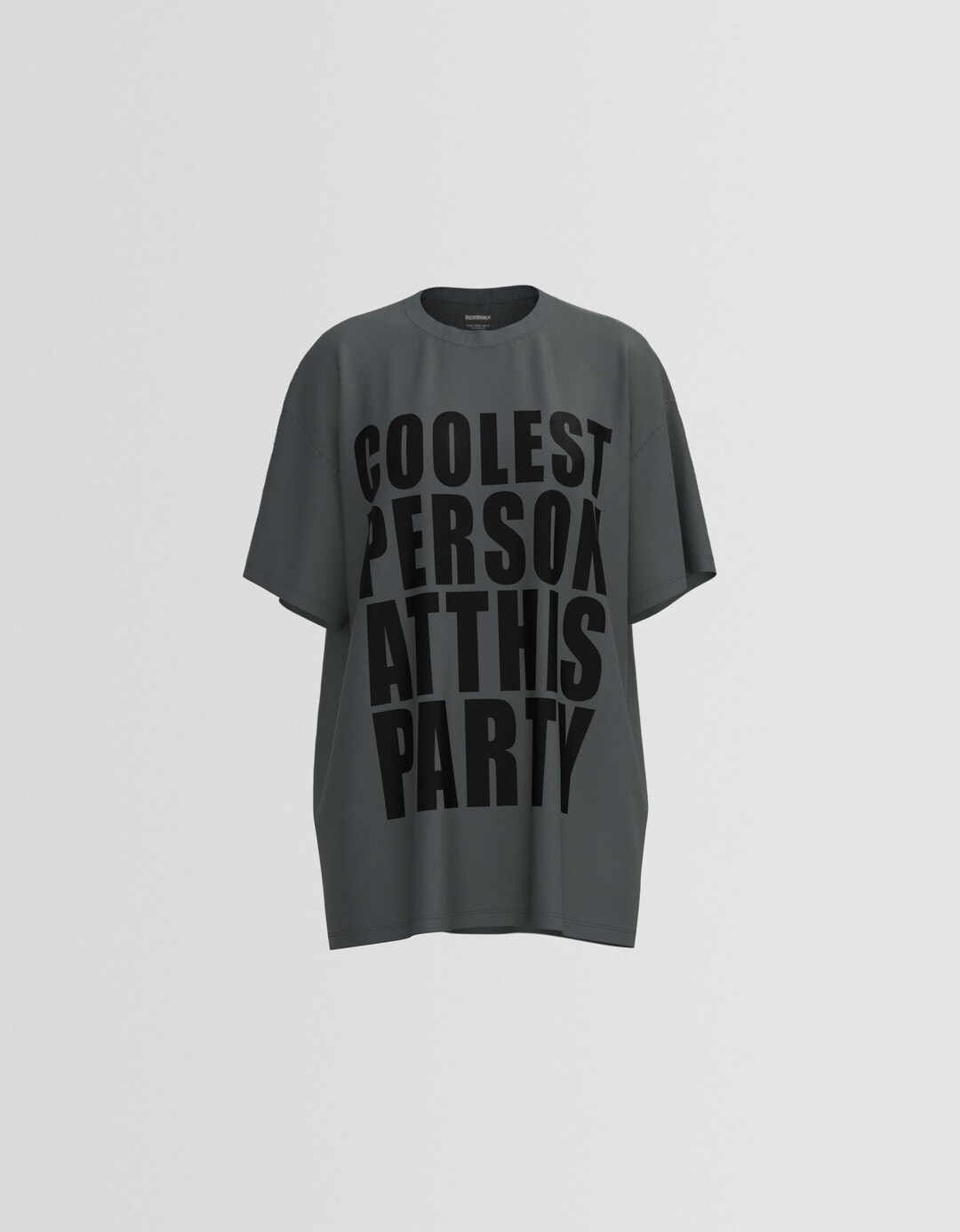 Oversize Trending Now T-shirt med korte ærmer og print