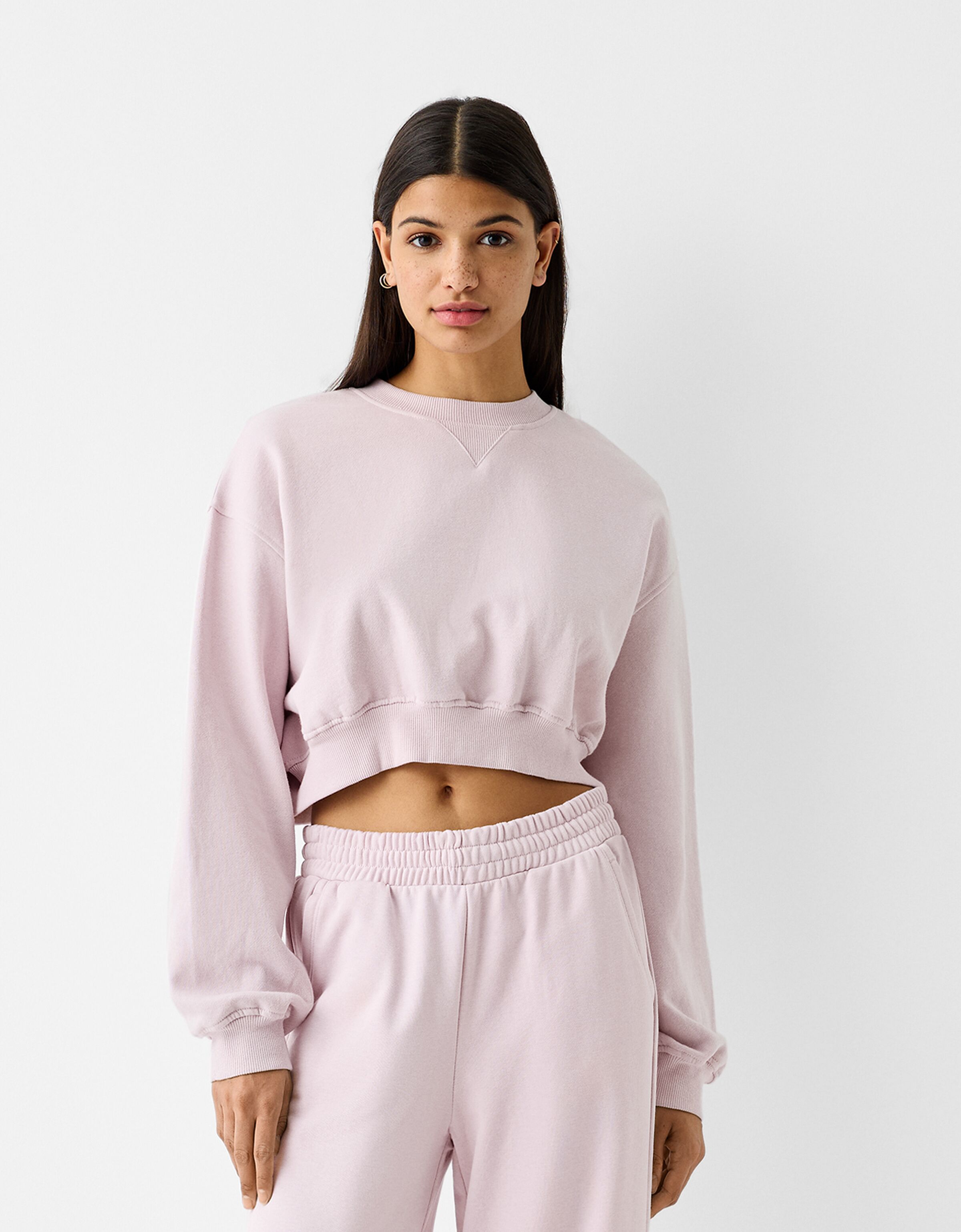 Bershka 2025 cropped sweatshirt