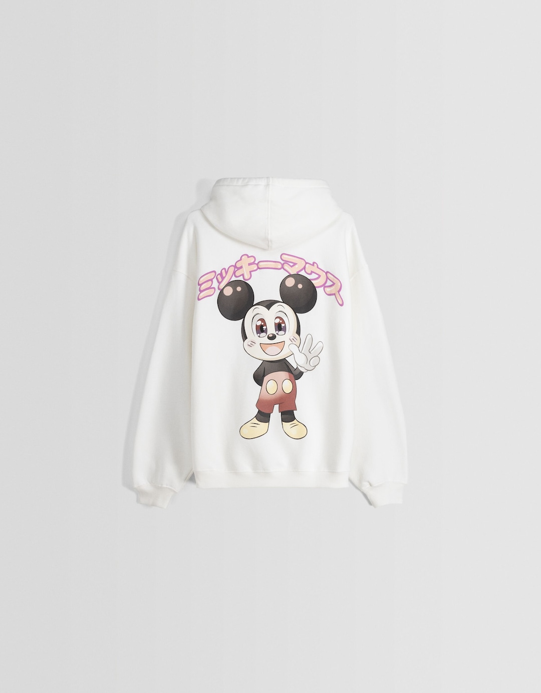 Mickey-tryck hoodie