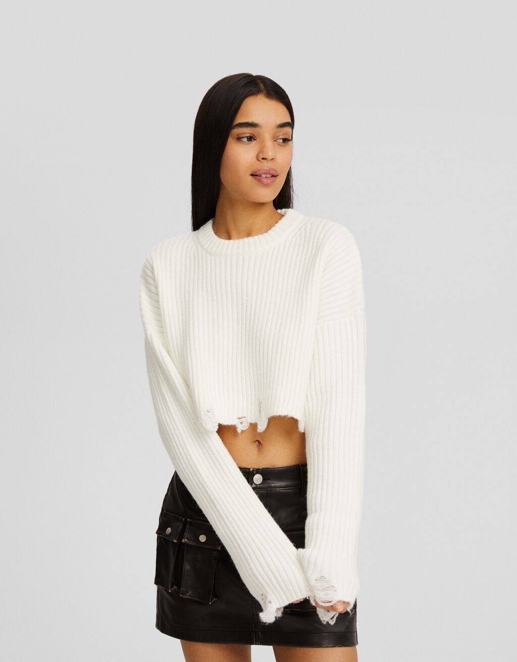 Forever 21 2025 ripped sweater