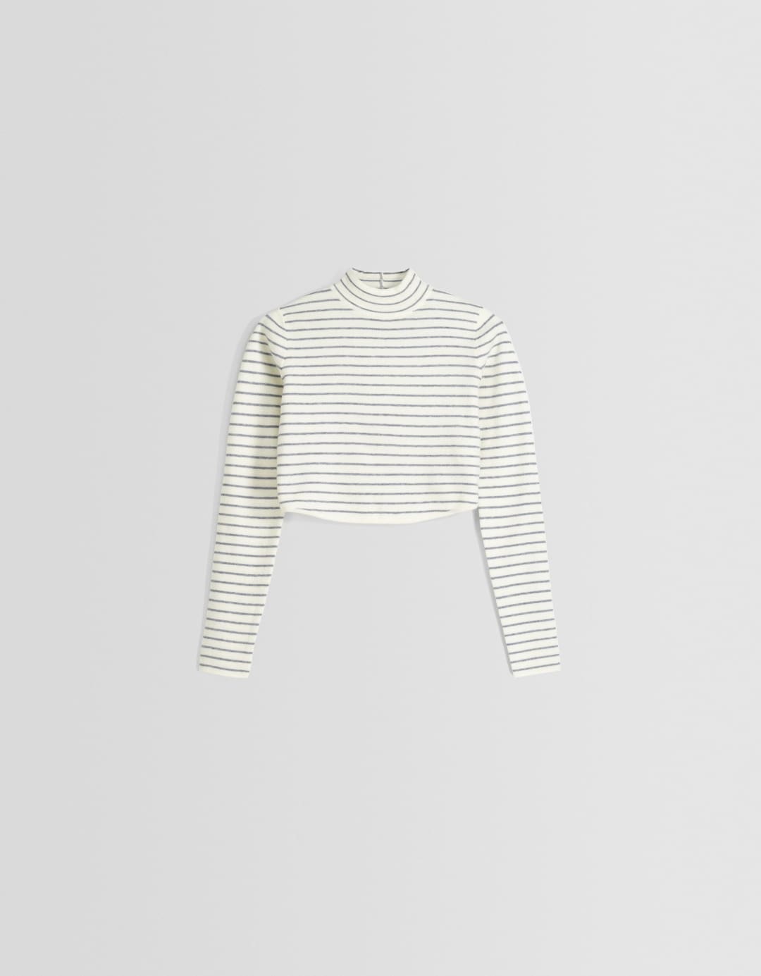 Jersey cuello subido rayas